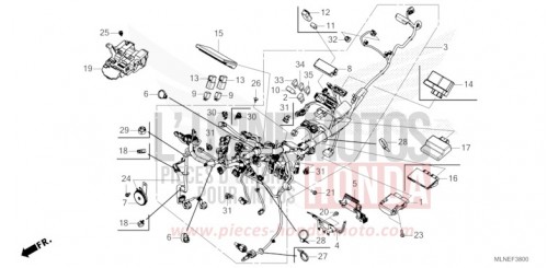 FAISCEAU DES FILS CRF1100DS de 2025